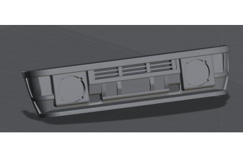 Transkit – R5 Turbo front bumper 1983 bis version ( 3D print ) 1/24
